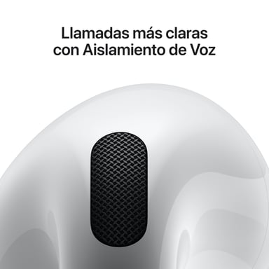 Airpods 4 (2024) Blanc avec Boîtier de charge USB-C Ecouteurs sans fil avec réduction active du bruit