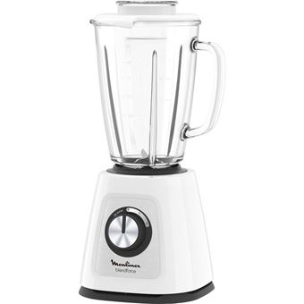 Frullatore Magimix Power 4 11630 da 1300 W Frullatore Moulinex Blendforce LM436110 da 800 W con mini tritatutto, bianco cromato opaco