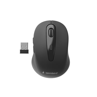 Gembird MUSW-6B-01 souris Bureau Droitier RF sans fil Optique 1600 DPI