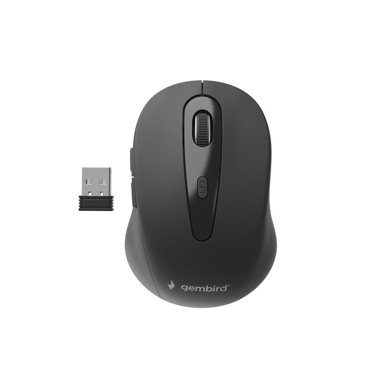 Gembird MUSW 6B 01 Bureau Droitier RF sans fil Optique 1600 DPI Neuf