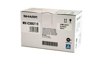 Sharp MXC30GTC Toner Cyan - vue 2