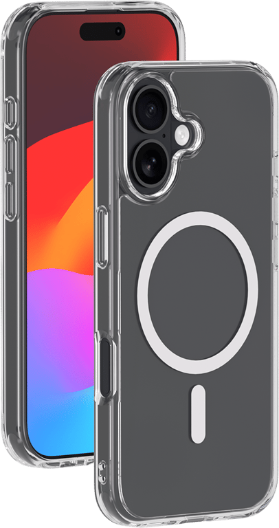 BigBen Connected Funda MagSafe para iPhone 17 Serie Híbrida Ultra Suave Rígida Transparente - Nuevo
