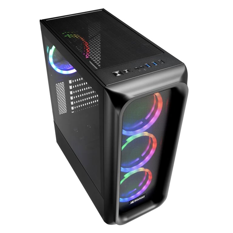 Sharkoon TK5M RGB ATX Bureau Neuf - vue 3