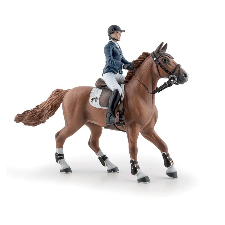 Figurine Équestre Pénélope et Flora de Papo Détails Réalistes Neuf