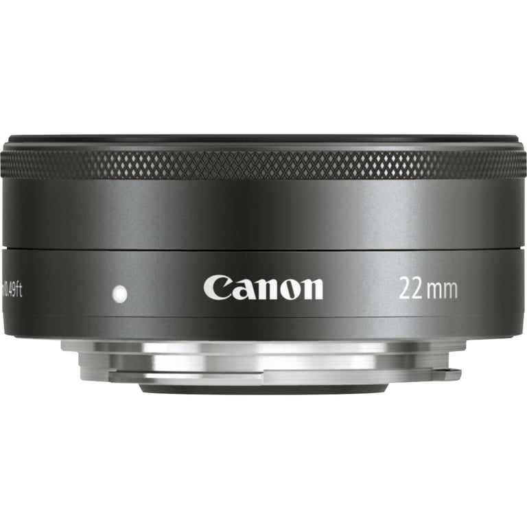 Objectif Canon EF-M 22 mm f/2.0 STM – Pancake Grand Angle - vue 2