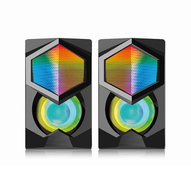 Ewent EW3524 altavoz De 2 vías Negro Alámbrico 6 W