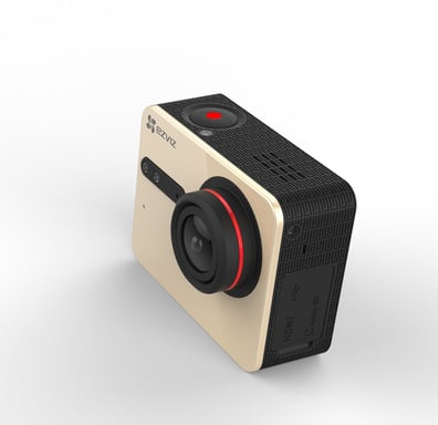 EZVIZ S5 Plus caméra pour sports d'action 12 MP 4K Ultra HD CMOS 25,4 / 2,3 mm (1 / 2.3'') Wifi 99,7 g
