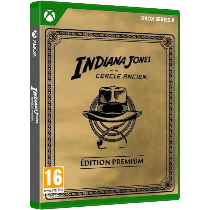 Indiana Jones et le Cercle Ancien - Jeu Xbox Series X - Edition Premium - Neuf
