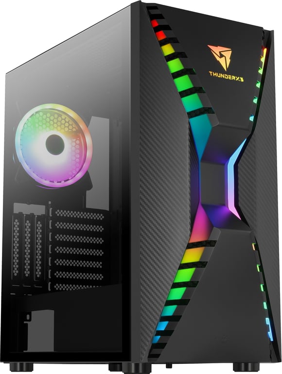 AeroCool Cronus RGB TG - Boitier sans alimentation - Moyen tour - Format E-ATX
