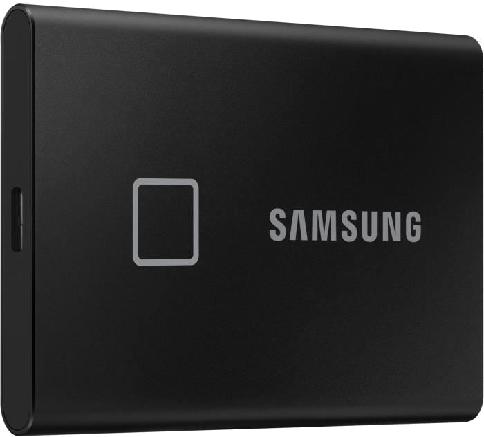 SAMSUNG SSD externe T7 Touch USB type C coloris noir 2 To