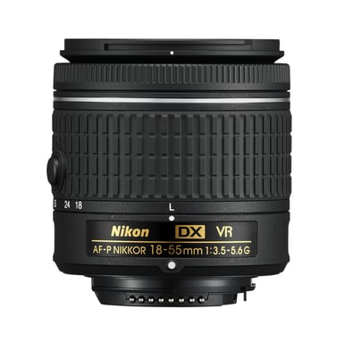 Nikon D3300 + AF-P 18-55mm VR Kit d'appareil-photo SLR 24,2 MP CMOS 6000 x 4000 pixels Noir