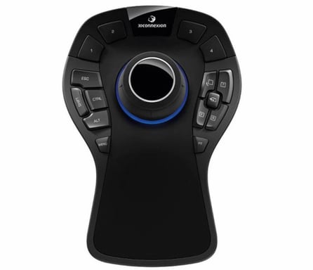 3dconnexion 3dx-600043 Spacemouse Pro Cablato Usb Mouse Per Disegno 3d Cad