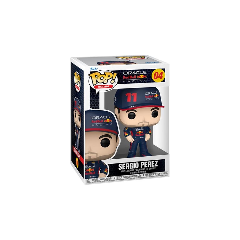 FUNKO Sérgio Perez POP Formule 1 Figurine 9 cm - vue 2