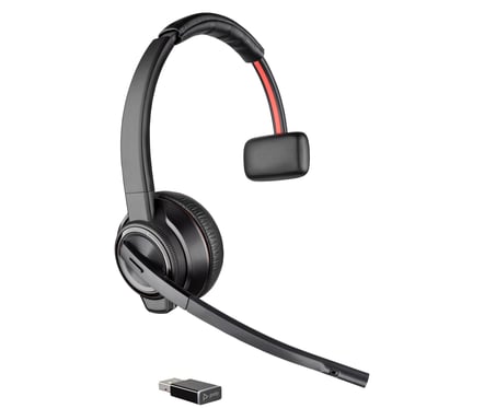 Poly Micro-casque Savi 8210-M Office DECT 1 880-1 900 MHz, une seule oreillette