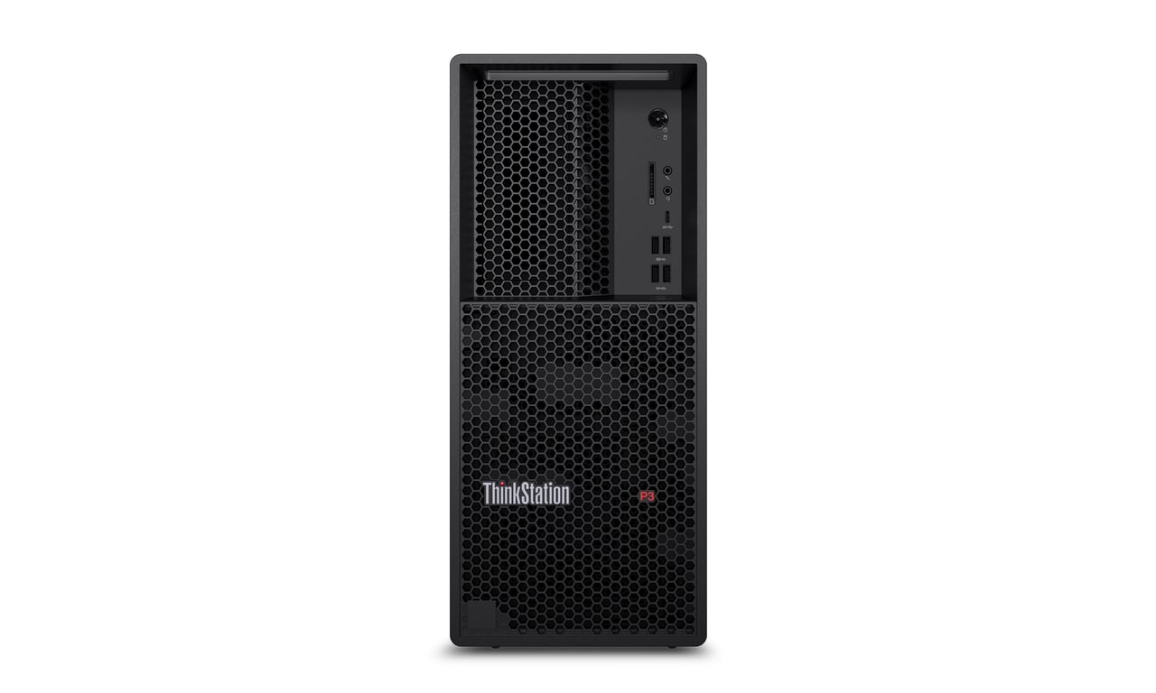 Lenovo ThinkStation P3 Tower Gen 2 Intel Core Ultra 5 245K 32 Go DDR5-SDRAM 512 Go SSD Windows 11 Pro Station de travail Noir