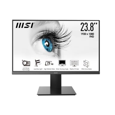 MSI Pro MP241X 60,5 cm (23.8'') 1920 x 1080 pixels Full HD LCD Noir