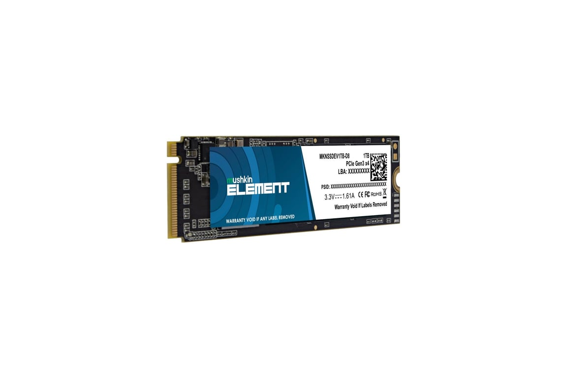 Mushkin Nom : Element NVMe SSD Neuf - vue 2