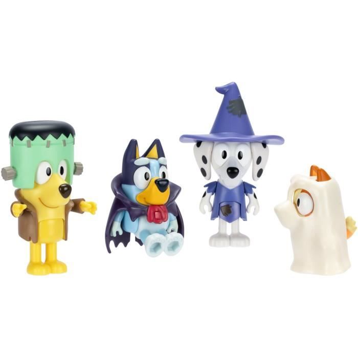 La Famille de Bluey en voyage x4 Figurines - vue 3