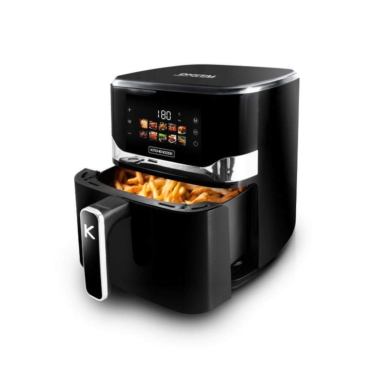 Friteuse à Air Kitchencook Airmed55led – 5.5L, 10 Programmes, Écran LED - vue 4