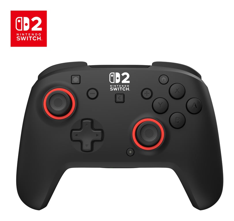 Turtle Beach Rematch Noir Manette de gaming RGB sans fil Sous licence officielle pour Nintendo Switch 2 - Neuf