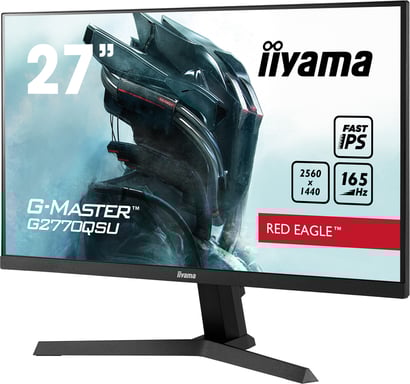 iiyama G-MASTER G2770QSU-B1 68,6 cm (27'') Wide Quad HD LCD Flat Panel PC Monitor Nero