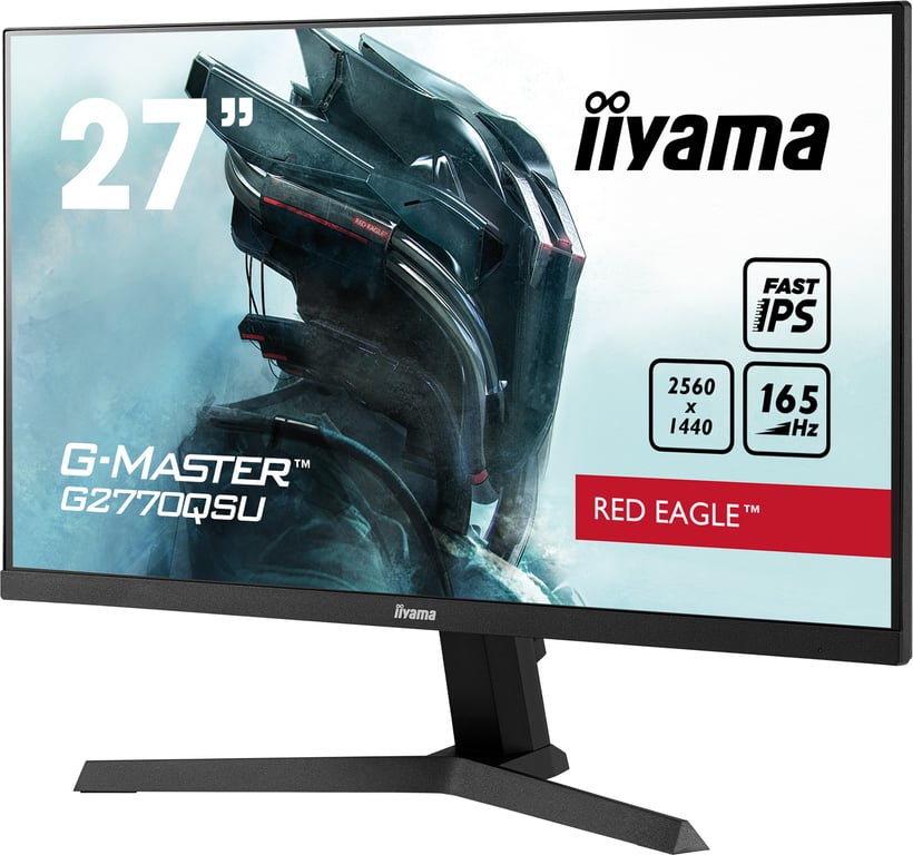 Ecran PC Gamer IIYAMA G Master Eagle G2770QSU B1 27 WQHD 0 5ms 165Hz HDMI / DisplayPort FreeSync premium - vue 5