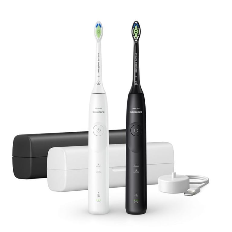 Brosse a Dent Sonique Philips Sonicare Series 5500 HX711902 2 Modes 2 Embrayages Capteur Pression Minuteur Etui - vue 2