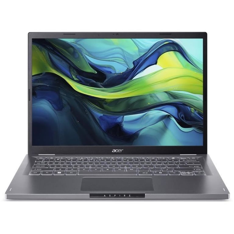PC Portable ACER Aspire A14 51M 51KY Sans Windows 14 WUXGA IPS Intel Core 5 Intel Iris Xe RAM SSD AZERTY - vue 3