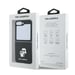 Funda Karl Lagerfeld para Samsung Z Flip6 F741 negra Saffiano Metal Pin