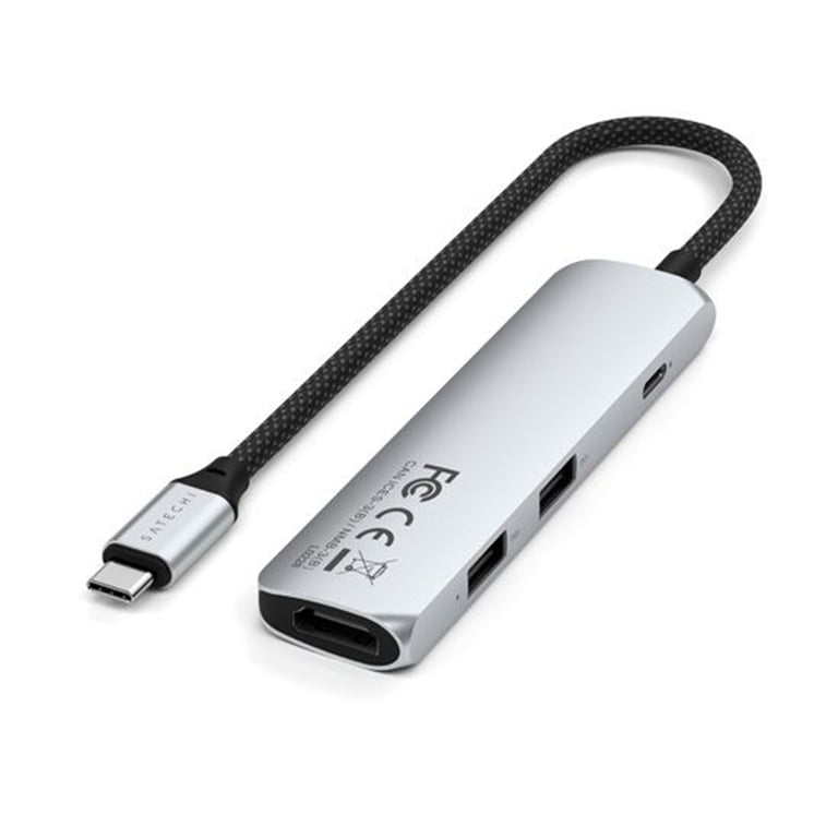 Hub USB C Slim Multiport 4 in 1 4K Power Delivery Neuf - vue 2