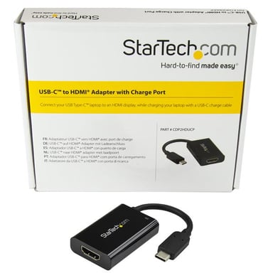 StarTech.com Adattatore video da USB-C a HDMI 4K 60 Hz con USB Power Delivery 60 W