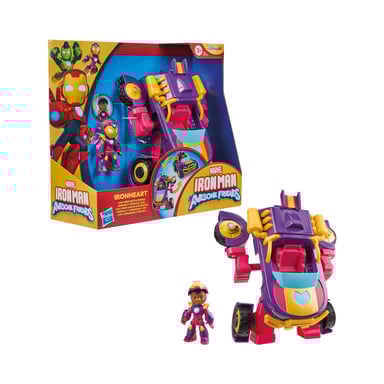 Véhicule 2 en 1 et figurine Iron man Modèle choisi aléatoirement Hasbro HAOG12585L0