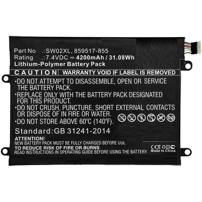 CoreParts MBXHP BA0238 composant de laptop supplémentaire Batterie Neuf