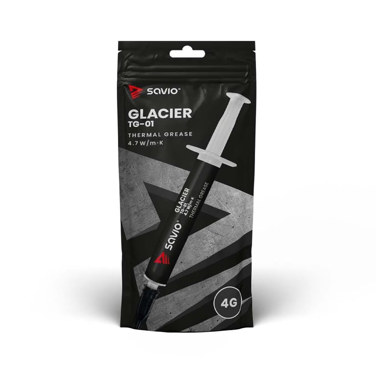 Savio TG 01 combiné de dissipateurs thermiques Pâte thermique / ·K 4 g Neuf - vue 3