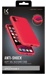 Carcasa de gel de silicona suave a prueba de golpes para Apple iPhone 11, rojo fuego