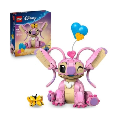 LEGO | Disney 43257 Angel Lilo & Stitch Set di costruzioni per ragazze o ragazzi dai 9 anni in su