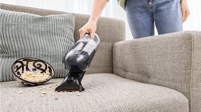 Bosch Serie 4 BBH3K2801 aspiradora de pie y escoba eléctrica Aspiradora escoba 2 en 1 Batería Secar Sin bolsa Plata