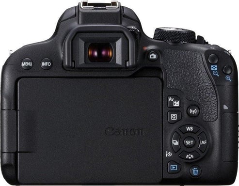 Canon EOS 800D Corpo macchina reflex 24,2 MP CMOS 6000 x 4000 pixel Nero