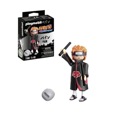 PLAYMOBIL 71108 Pain - Naruto Shippuden - Eroe del manga Ninja