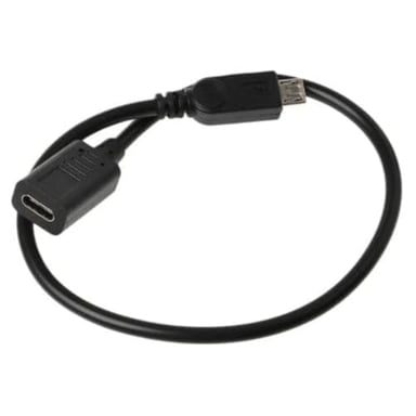 Cable adaptador USB-C hembra a micro USB macho