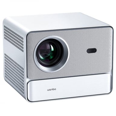 Proyector Wanbo DaVinci 1 Pro ANSI FullHD 600 Lúmenes - 4 lentes de cristal puro - 2 altavoces 8W - WiFi, Bluetooth, USB, HDMI - Color Plata