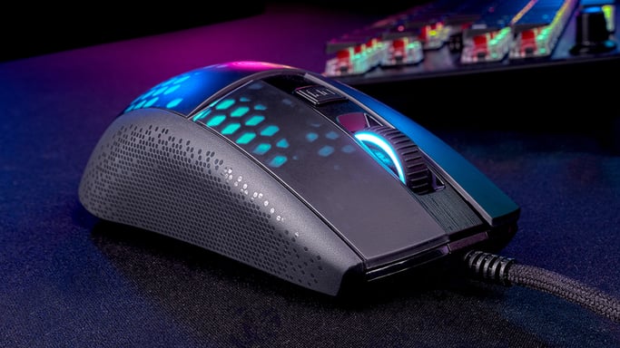 ROCCAT Burst Pro ratón Juego mano derecha USB tipo A Óptico 16000 DPI