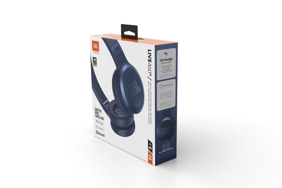 JBL LIVE 460 NC Casques Avec fil &sans fil Arceau Musique USB Type-C Bluetooth Bleu