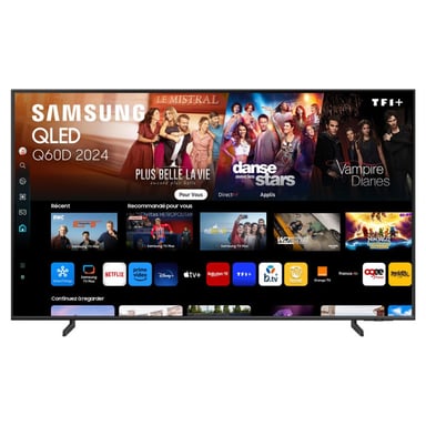 Samsung Q60D TQ55Q60DAU 139,7 cm (55'') 4K Ultra HD Smart TV Wifi Titanio