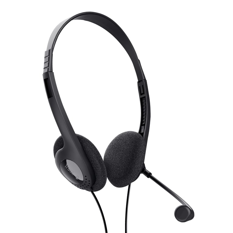 Casque Trust 24659 – Micro-Casque Filaire Arceau pour Appels et Musique - vue 2