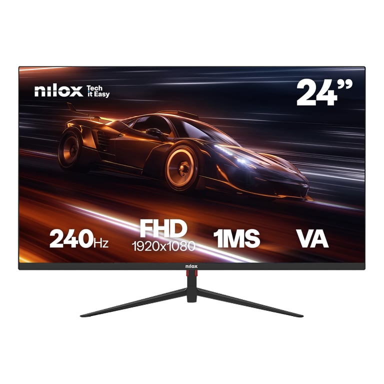 Nilox MONITOR 24 GAMING FHD 240HZ écran plat de PC 61 cm 24 Full HD LCD Neuf