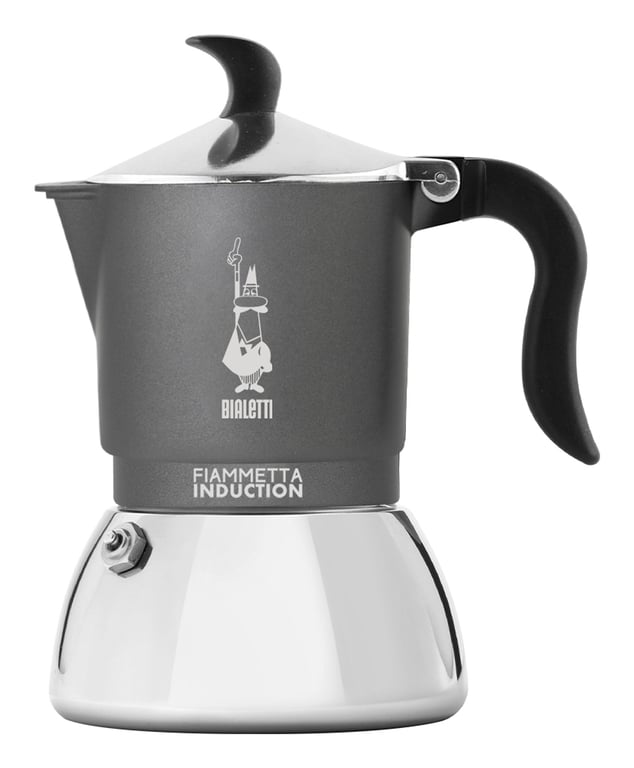 Bialetti Fiammetta Induction Cafetière à moka Gris - Neuf
