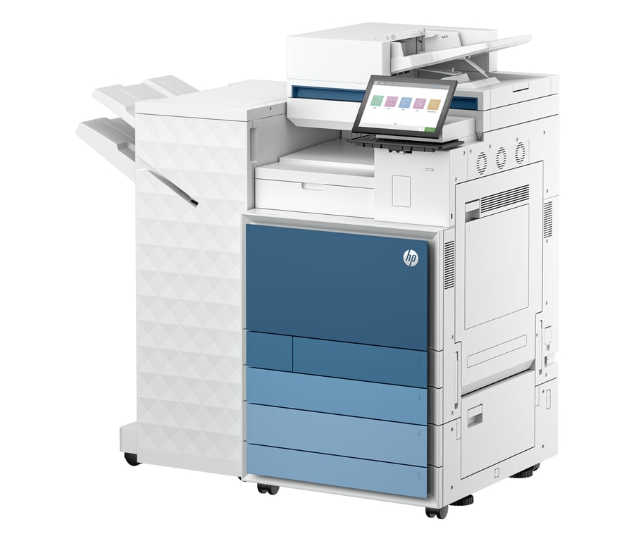 HP Color Laserjet Ent Flw MFP + A3 . Col MF Fax Netzwerk Laser A4 1200 x 1200 DPI 60 ppm Wifi Neuf - vue 3