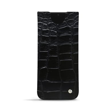 Pochette cuir Samsung Galaxy S23 Ultra - Pochette - Noir - Cuirs spéciaux