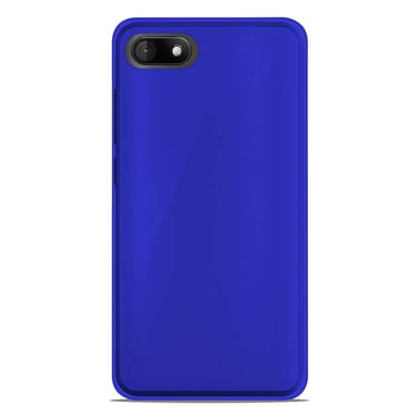 Coque silicone unie compatible Givré Bleu Wiko Sunny 3